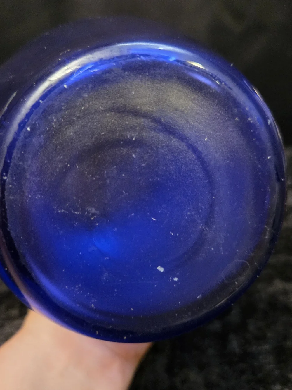 VINTAGE INDIANA GLASS Cobalt Blue  8